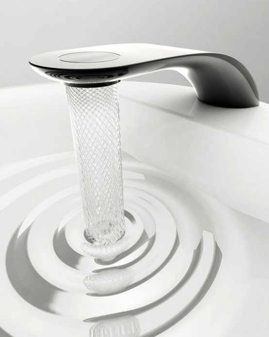 Kitchen And Bathroom Trend: 31 Flowing Faucets