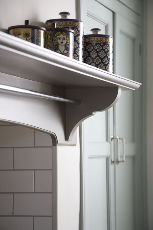 Kitchen In Modern Victorian Style