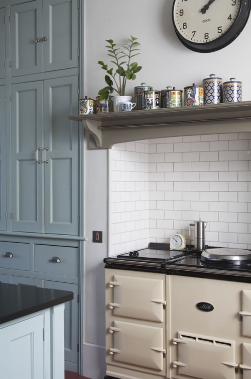 Kitchen In Modern Victorian Style