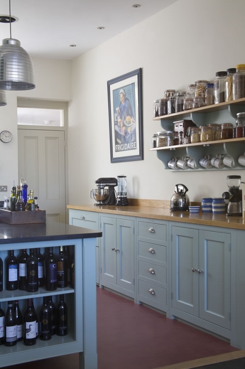 Kitchen In Modern Victorian Style