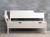Kitchen Sofa With Books Storage