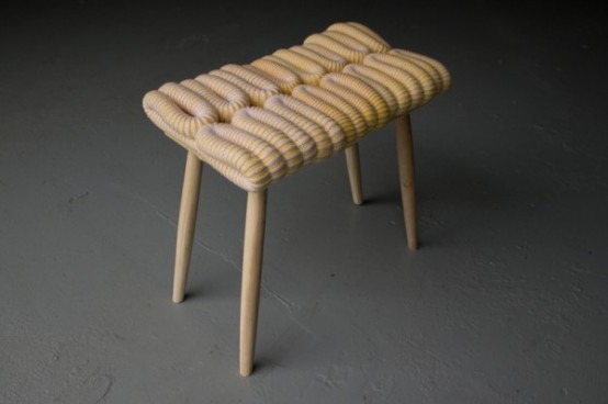 Knitted Kitchen Stools