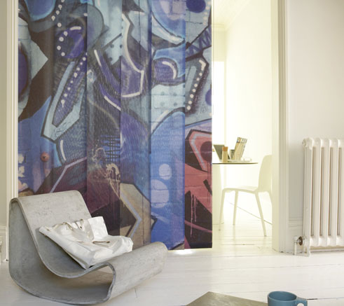 Graffiti Sliding Panel