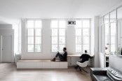 Laconic And Functional Paris Loft With Built In Storage