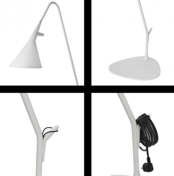 Lamp Connecting Interior And Exterior