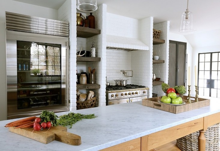 Large Eat In Kitchen With French Range And Industrial Touches