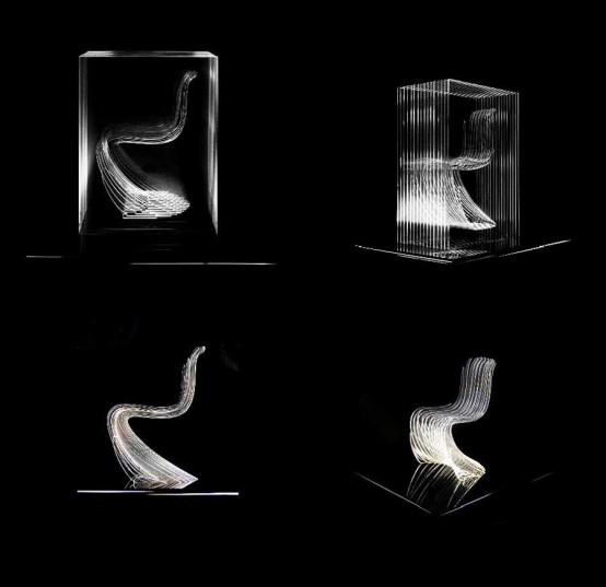 Lava Digital Panton Chair