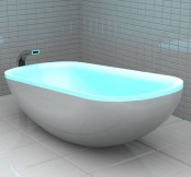 Led Glowing Bathtub