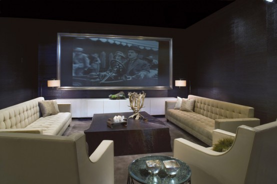 Media Room designed by Gary Lee