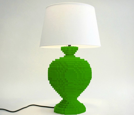 Lego Table Lamp To Realize Children's Dreams