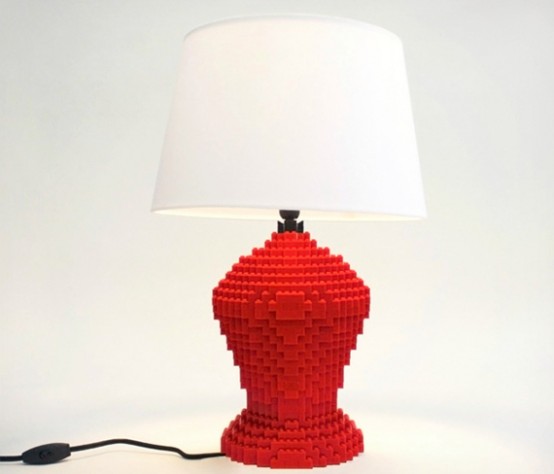 LEGO Table Lamp To Realize Children s Dreams DigsDigs