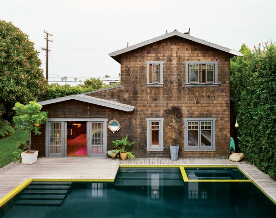 Amazing Lifted Pool Designed In Retro Style