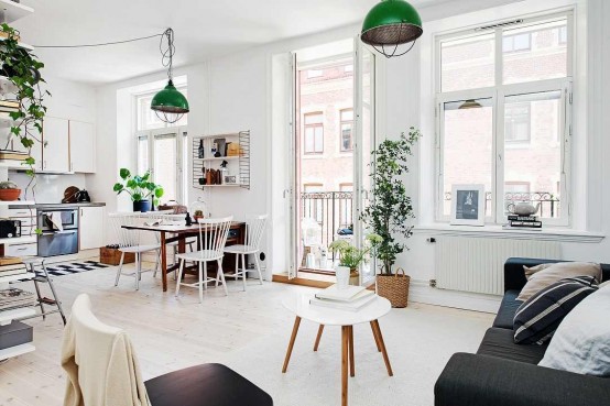 Lively Scandinavian Apartment Of Just 40 Square Meters