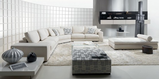 living room natuzzi domino