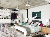Loft Like Bedroom