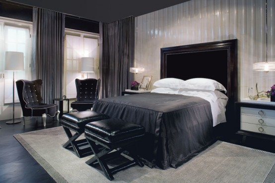 Bedroom designed by Matt Lorenz