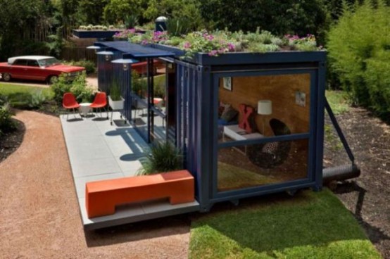 Low Cost Guest House Of A Shipping Container