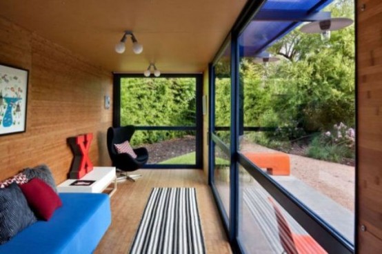 Low Cost Guest House Of A Shipping Container