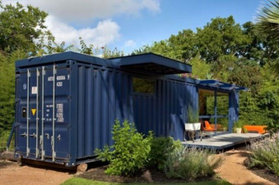 Low Cost Guest House Of A Shipping Container