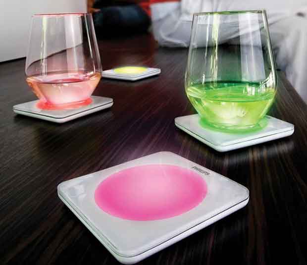 Lumiware Color Changing Coasters By Philips