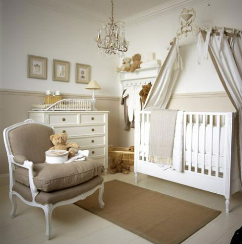 Luxurious But Neutral Nursery