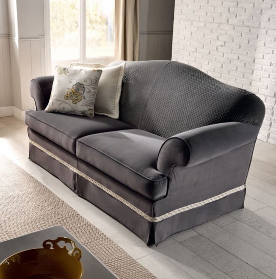 Luxurious Treci Salotti Upholstered Furniture Collection