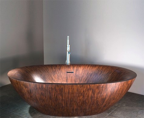 Luxurious Wooden Bathtubs