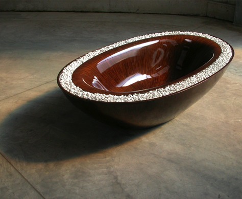 Luxurious Wooden Bathtubs
