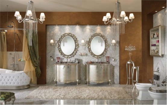 Luxury Classic Bathroom Furniture Lineatre 