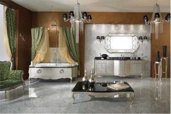 Luxury Classic Bathroom Furniture Lineatre