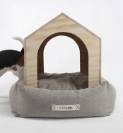 Luxury Dog House And Bed Of Natural Materials