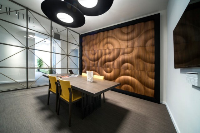 Luxury Handcrafted 3d Wooden Wall Coverings
