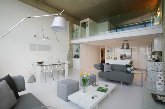 London loft interior