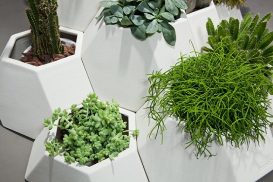 Ma Ce Ta Puzzle Planters For Compact Spaces