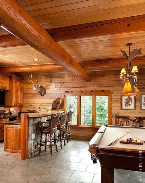 Masculine Game Room Designs