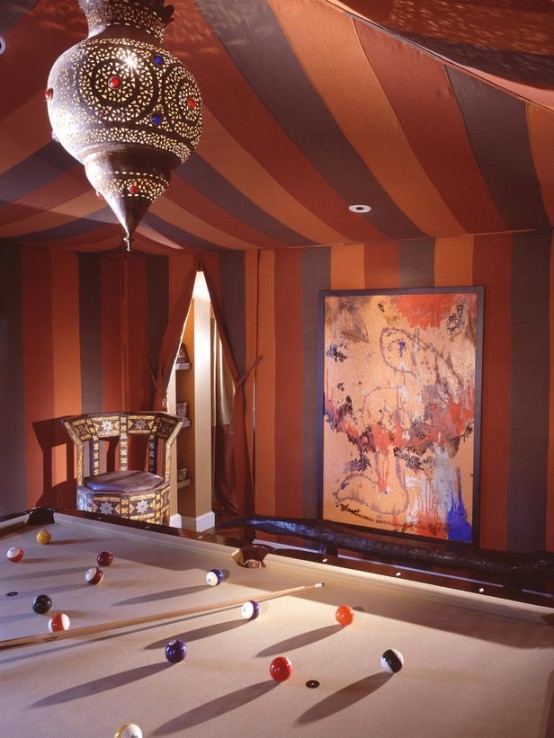 Masculine Game Room Designs