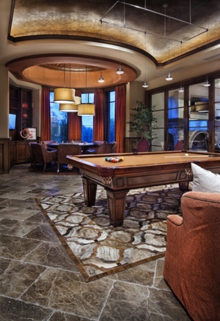Masculine Game Room Designs