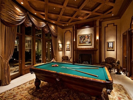 Masculine Game Room Designs