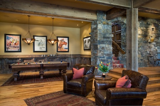 Masculine Game Room Designs