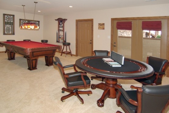 Masculine Game Room Designs