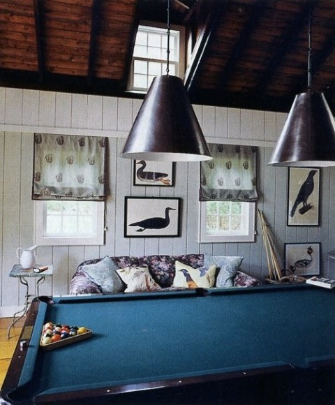Masculine Game Room Designs