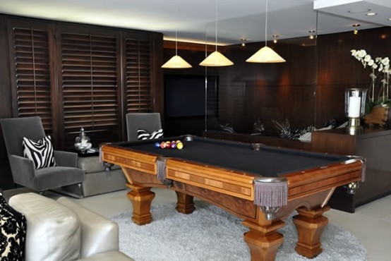 Masculine Game Room Designs