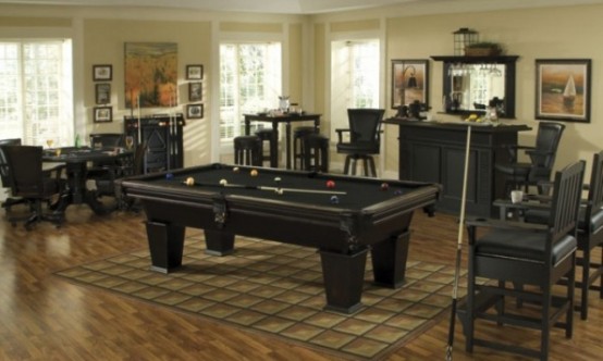 Masculine Game Room Designs