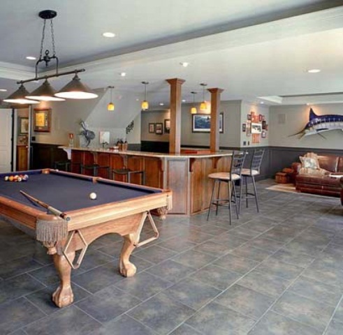 Masculine Game Room Designs