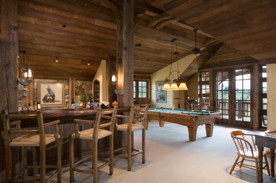 Masculine Game Room Designs