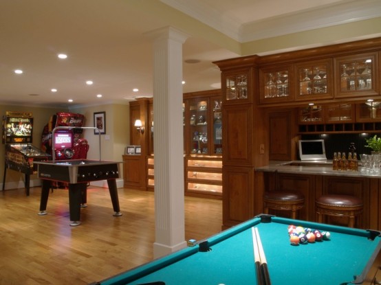 Masculine Game Room Designs