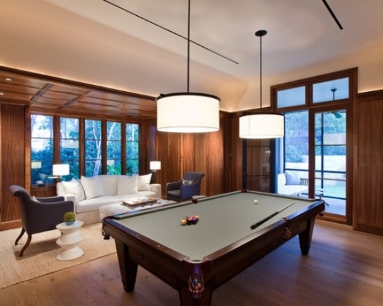 Masculine Game Room Designs