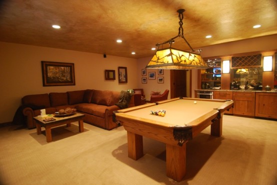 Masculine Game Room Designs