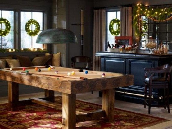 Masculine Game Room Designs