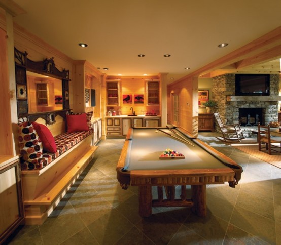 77 Masculine Game Room Design Ideas - DigsDigs